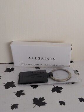AllSaints Metal Keychain